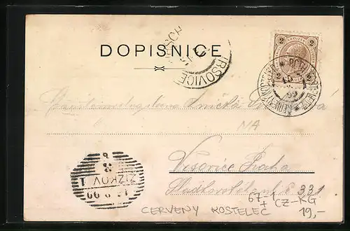 Lithographie Cerveny Kostelec, Krajinska vystava