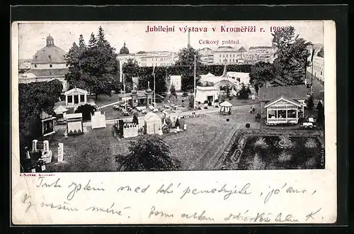 AK Kromeriz, Jubilejni vystava 1908, Celkovy pohled