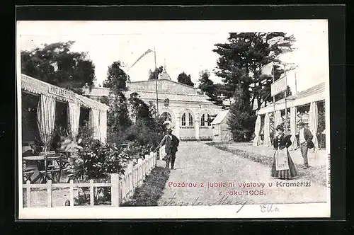 AK Kromeriz, Jubilejni vystava 1908, Ausstellung