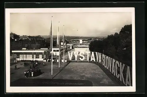 AK Uh. Hradiste, Vystava Slovacka 1937