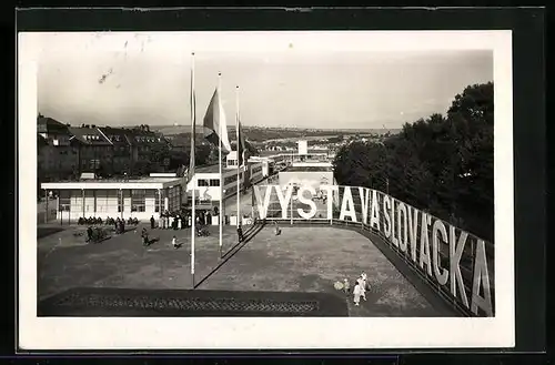 AK Uh. Hradiste, Vystava Slovacka 1937