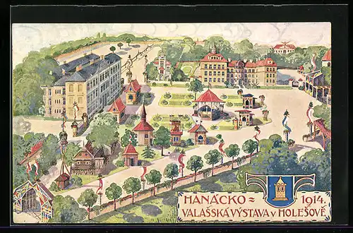 AK Holesov, Valasskavystava 1914, Celkovy pohled