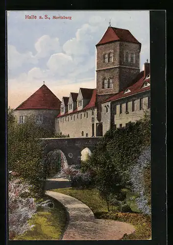 AK Halle /Saale, Moritzburg