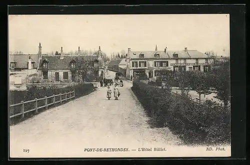 AK Pont-de-Rethondes, L`Hôtel Billiet