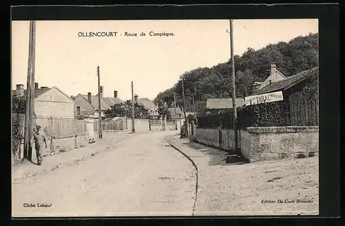 AK Ollencourt, Route de Compiègne