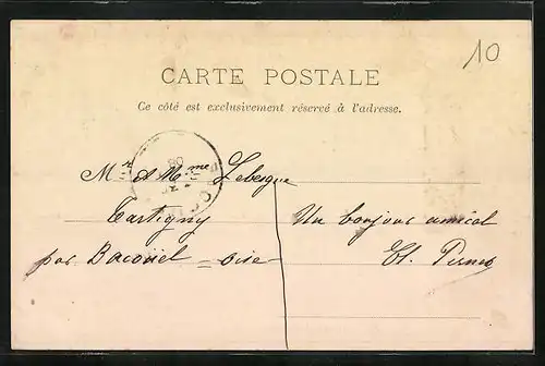 AK Attichy, Vue de Montplaisir