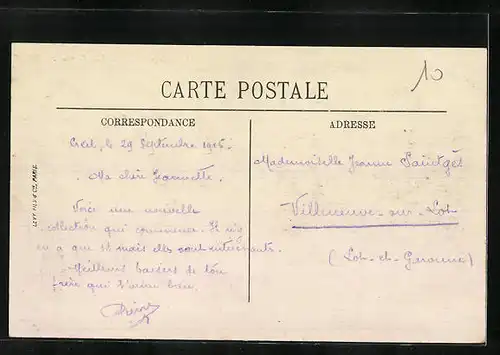 AK Creil, Rue de Verneuil