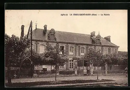 AK La Croix-Saint-Ouen, La Mairie