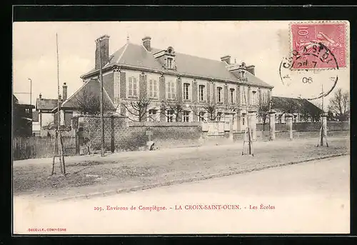 AK La Croix-Saint-Ouen, Les Écoles