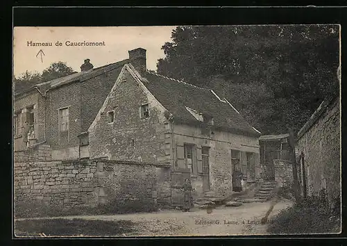 AK Le Meux, Hameau de Caucriomont