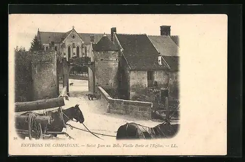 AK Saint-Germer, Vieille Porte de l`Eglise