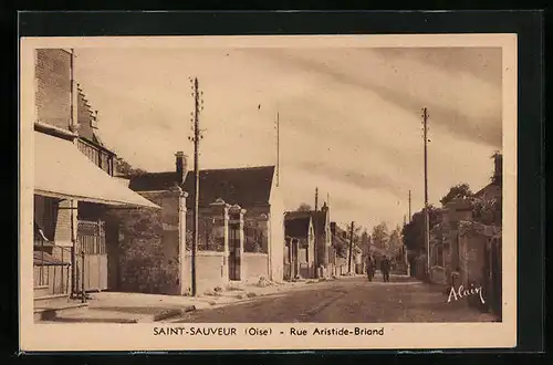 AK Saint-Sauveur, Rue Aristide-Briand