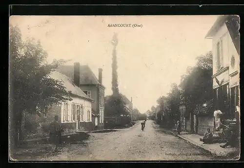 AK Abancourt, Une Rue