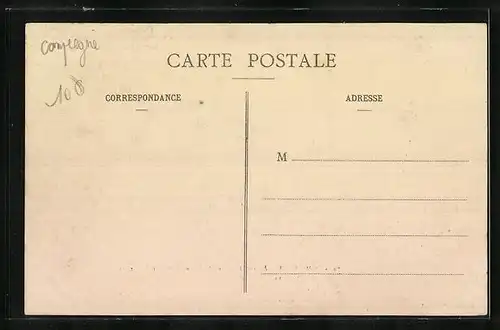 AK Compiegne, Fêtes en l`honneur de Jeanne d`Ave 1911, Hebrard de Villenueve, Conseiller d`Etat