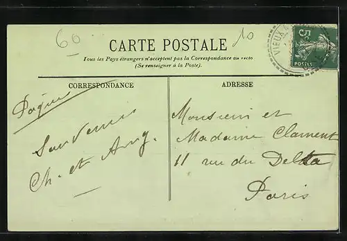 AK Vieux-Moulin, Entrée du Village