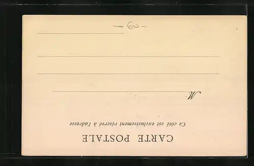 AK Vieux-Moulin, Une Rue