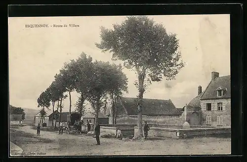 AK Esquennoy, Route de Villers