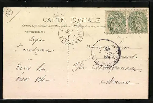 AK Neuilly-en-Thelle, Rue de Paris