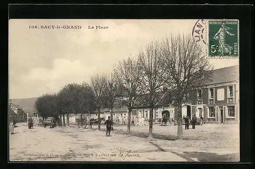 AK Sacy-le-Grand, La Place