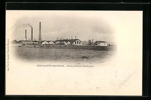 AK Pont-Sainte-Maxence, Usine, Produits Céramiques