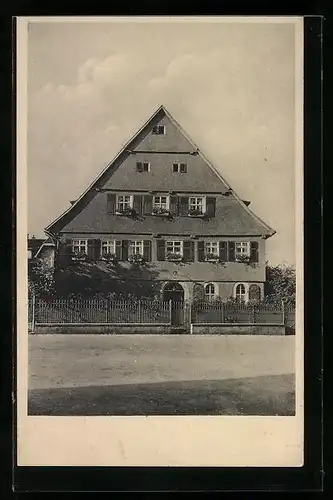 AK Grossheppach, Vorderansicht des Mutterhauses