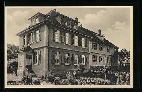AK Grossheppach, Theresienheim mit Anbau