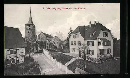 AK Sindelfingen, Partie bei der Kirche