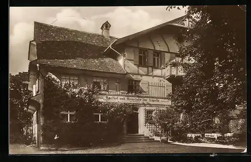 AK Nonnenhorn am Bodensee, Gasthof und Weinstube zur Kapelle