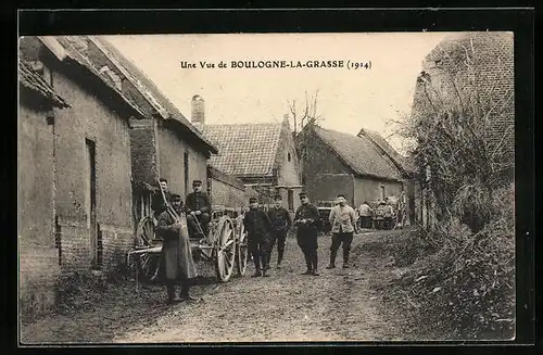 AK Boulogne-La-Grasse, Vue générale