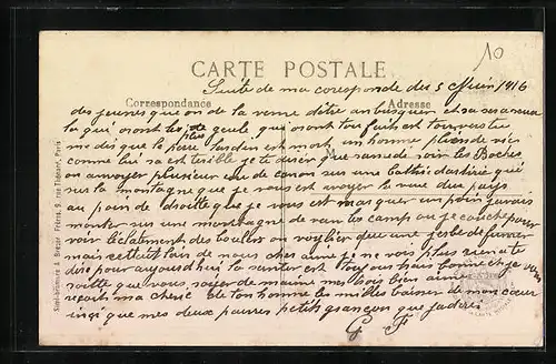 AK La Motte, Route de Soissons