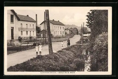 AK Lamotte Breuil, Hôtel de la Gare