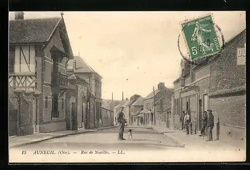 AK Auneuil, Rue de Noailles