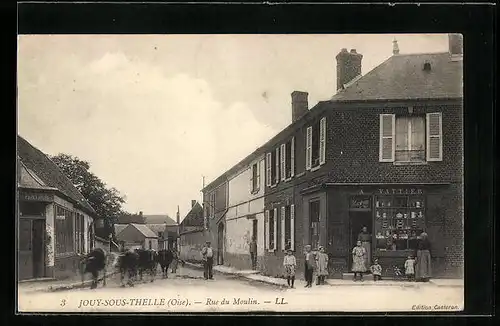 AK Jouy-Sous-Thelle, Rue du Moulin