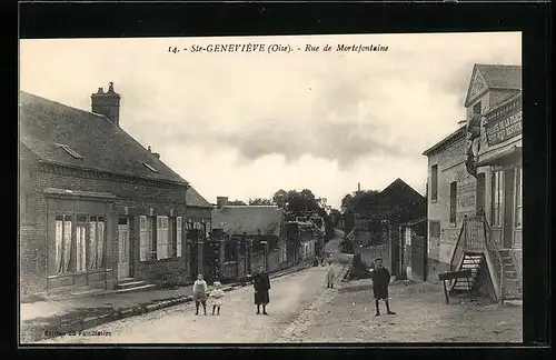 AK Ste-Geneviève, Rue de Mortefontaine