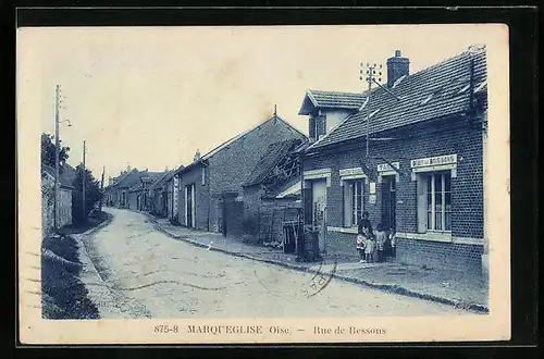 AK Marqueglise, Rue de Ressons