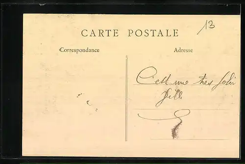 AK Ivry-Le-Temple, Rue de la Poste