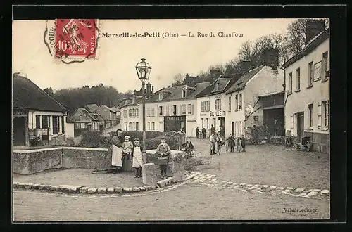 AK Marseille-le-Petit, La Rue du Chauffour