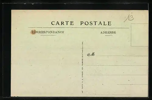 AK Ollencourt, Place du Tilleul