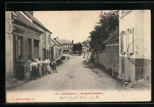 AK Sandricourt, Route de Chambly