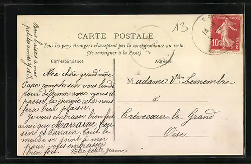 AK Froissy, Grande Rue