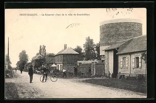 AK Petit-Halloy, Le Reservoir d`eau de la ville de Grandvilliers