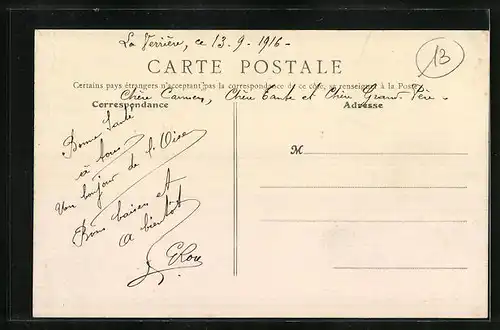 AK Sommereux, Rue du centre