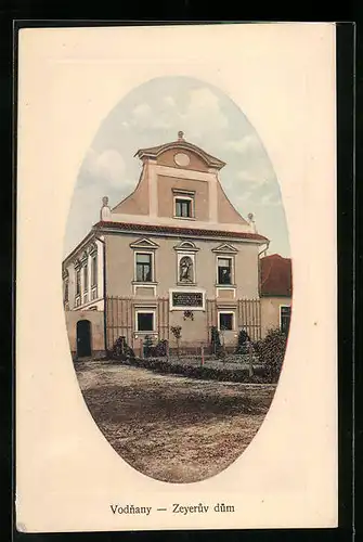 Präge-AK Vodnany, Zeyeruv dum