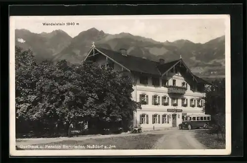 AK Nussdorf a. Inn, Gasthaus und Pension Bernrieder
