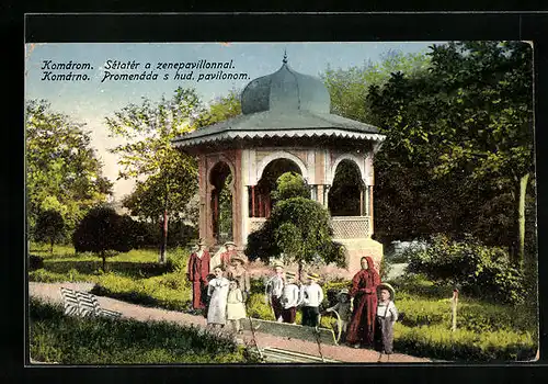 AK Komárom, Seater a zenepavillonnal