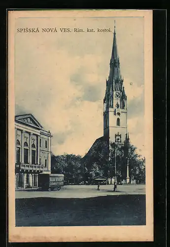 AK Spisska Nová Ves., Rim. kat. kostol