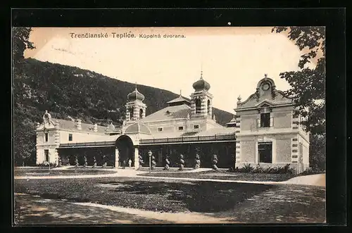 AK Trencianské Teplice, Kúpelná dvorana