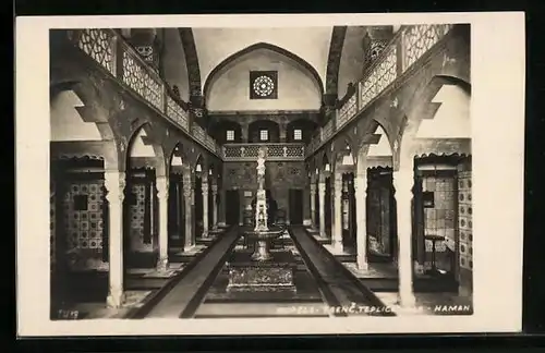 AK Trenc. Teplice, Kúpele, Haman