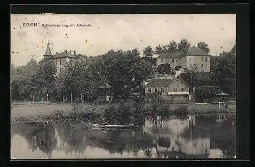 AK Eger, Schustersprung mit Adlervilla