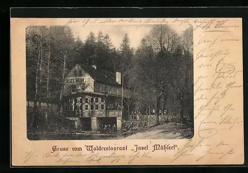 AK Eger, Waldrestaurant Insel Mühlerl